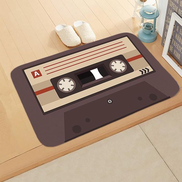 entrance anti-slip doormat vintage mats music cassette r decor carpet bedroom rug decorative stair mat 40*60cm carpets
entrance anti-slip doormat vintage mats music cassette r decor carpet bedroom rug decorative stair mat 40*60cm carpets