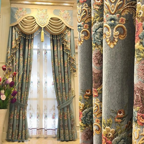 curtain & drapes european luxury light gray velvet embroidered curtains for villa living room upscale el bedroom window decoration
curtain & drapes european luxury light gray velvet embroidered curtains for villa living room upscale el bedroom window decoration