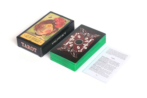 12*7 cm ace of pentacles ask and know the mythic fate divination for fortune games famliy tarot cards
12*7 cm ace of pentacles ask and know the mythic fate divination for fortune games famliy tarot cards