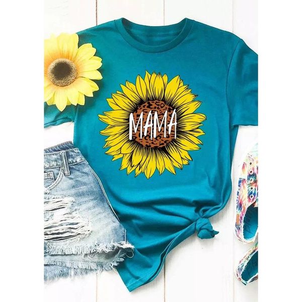 dark yellow sunflower print women is fashion word 3d printing short slim t-shirt summer casual round neck short short sleeve t-shirt, White
dark yellow sunflower print women is fashion word 3d printing short slim t-shirt summer casual round neck short short sleeve t-shirt, White