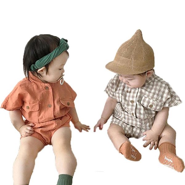 baby boy clothing sets 2021 summer plaid korean style solid t shirt 0-3y bodysuit born girl clothes, White
baby boy clothing sets 2021 summer plaid korean style solid t shirt 0-3y bodysuit born girl clothes, White