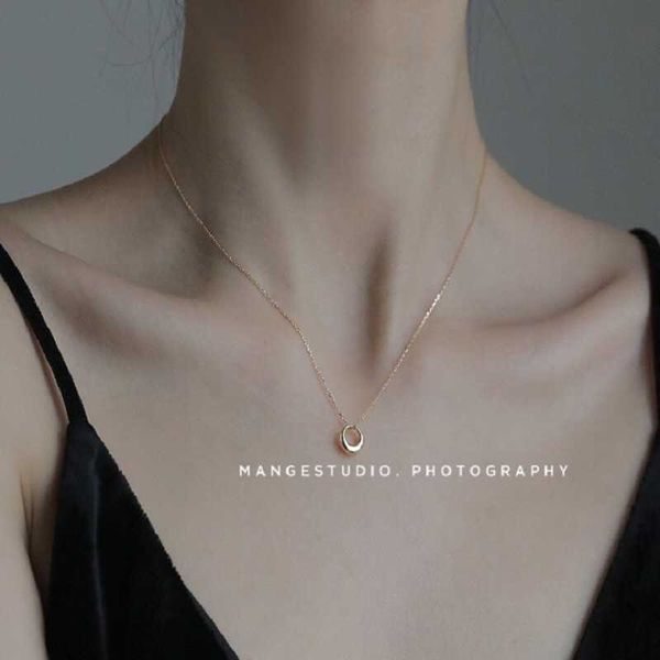 pendant necklaces circle necklace femininity champagne gold collarbone chain delicate personality ins cold wind choker simple light luxury, Silver
pendant necklaces circle necklace femininity champagne gold collarbone chain delicate personality ins cold wind choker simple light luxury, Silver
