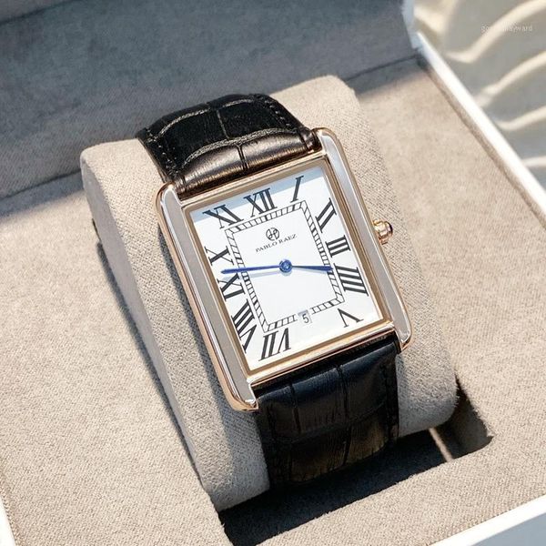 wristwatches pablo raez relogio masculino luxury women/man fashion reloj hombre dress casual rectangle thin leather lover watch, Slivery;brown
wristwatches pablo raez relogio masculino luxury women/man fashion reloj hombre dress casual rectangle thin leather lover watch, Slivery;brown