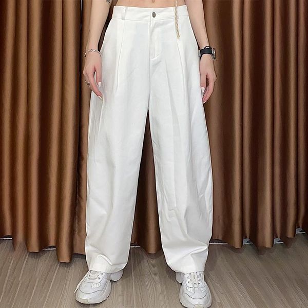 straight pants white summer 2021 korean loose drape women's high waist casual trousers & capris, Black;white
straight pants white summer 2021 korean loose drape women's high waist casual trousers & capris, Black;white