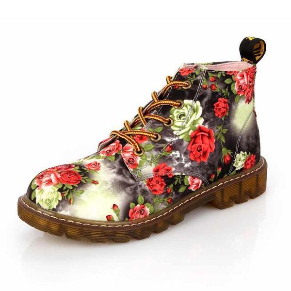 boots cuzullaa women classic floral lace-up female autumn fashion shoes flower print non-slip ankle size 35-40, Black
boots cuzullaa women classic floral lace-up female autumn fashion shoes flower print non-slip ankle size 35-40, Black