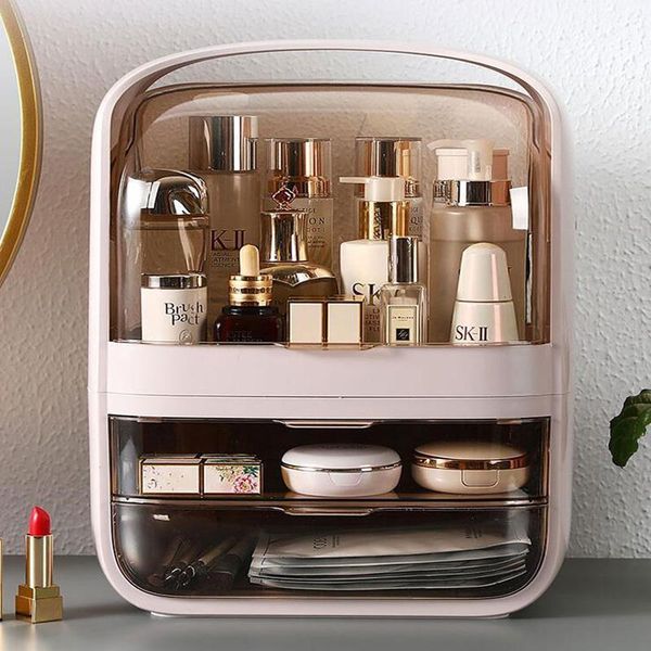 bathroom storage & organization large capacity makeup box dressing table skin care product beauty rack eye tray1
bathroom storage & organization large capacity makeup box dressing table skin care product beauty rack eye tray1