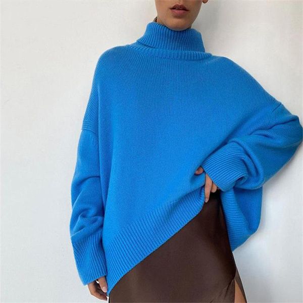 women's sweaters turtleneck knitted sweater oversized loose long batwing sleeve autumn female pullovers casual ladies jumpers, White;black
women's sweaters turtleneck knitted sweater oversized loose long batwing sleeve autumn female pullovers casual ladies jumpers, White;black