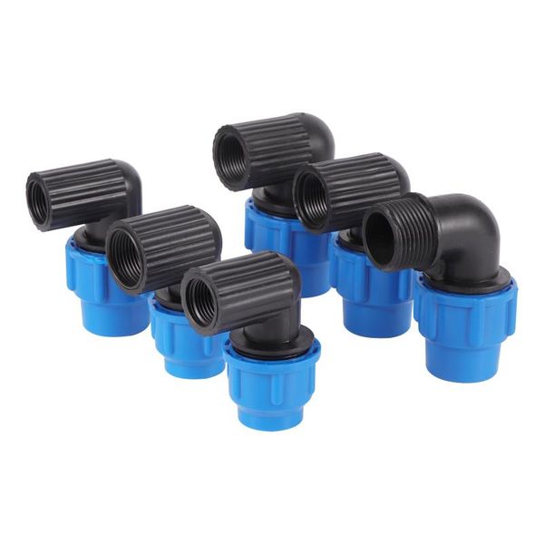 watering equipments 1/2" 3/4" 1" thread to 20/25/32mm elbow direct quick connector garden agriculture irrigation pe pipe fitt
watering equipments 1/2" 3/4" 1" thread to 20/25/32mm elbow direct quick connector garden agriculture irrigation pe pipe fitt