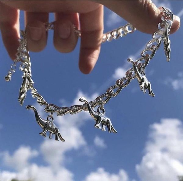 chokers 2021 vintage harajuku goth punk metal dinosaur shape pendant chain choker necklace for women egirl cool hip hop trendy jewelry, Golden;silver
chokers 2021 vintage harajuku goth punk metal dinosaur shape pendant chain choker necklace for women egirl cool hip hop trendy jewelry, Golden;silver