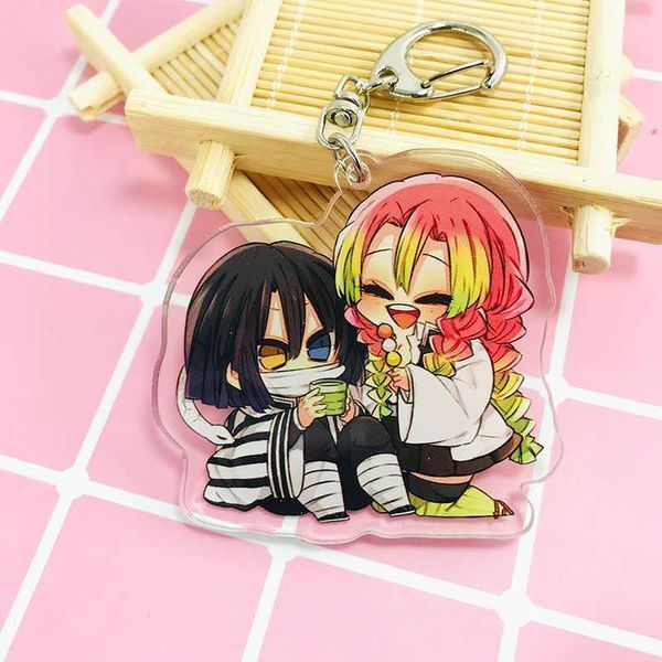 arcylic keychain for girls boys anime demon slayer keychain brinco blade of ghost key chains choker kamado tanjirou figure gifts, Silver
arcylic keychain for girls boys anime demon slayer keychain brinco blade of ghost key chains choker kamado tanjirou figure gifts, Silver