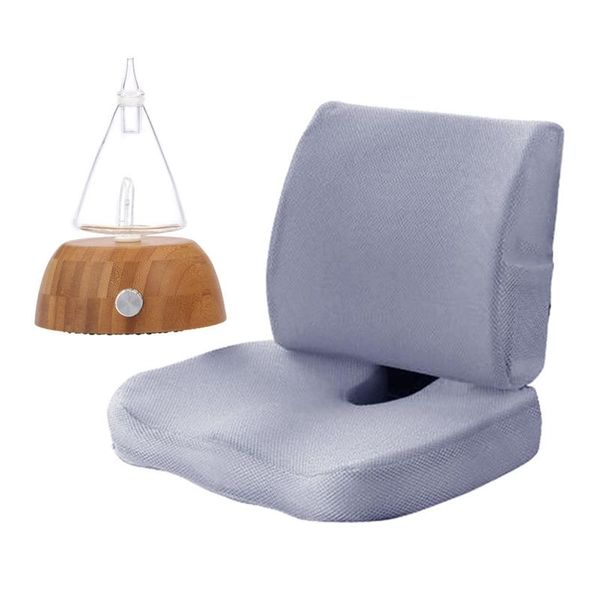 humidifiers 1 pcs nebulizing pure essential oil aromatherapy diffuser (us plug) & silver grey car seat cushion office nap pad
humidifiers 1 pcs nebulizing pure essential oil aromatherapy diffuser (us plug) & silver grey car seat cushion office nap pad