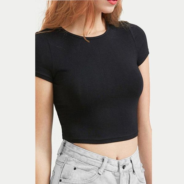 women's t-shirt summer 2021 o-neck short sleeve high elasticity breathable women slim seven colors tees tshirt, White
women's t-shirt summer 2021 o-neck short sleeve high elasticity breathable women slim seven colors tees tshirt, White