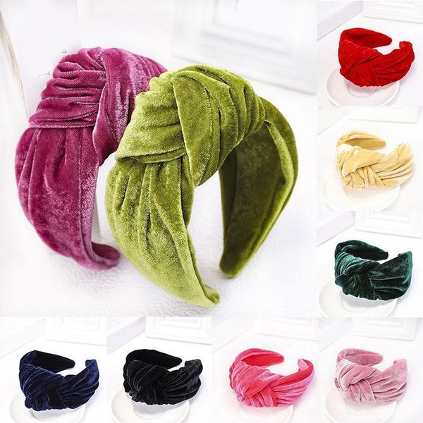 vintage wide hair hoop solid color cross knotted headband women head gold velvet stretch flannel cloth accessories1
vintage wide hair hoop solid color cross knotted headband women head gold velvet stretch flannel cloth accessories1