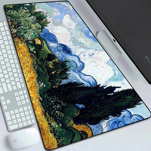 mouse pads & wrist rests large game pad table mat oversized rubber art oil painting personality landscape
mouse pads & wrist rests large game pad table mat oversized rubber art oil painting personality landscape
