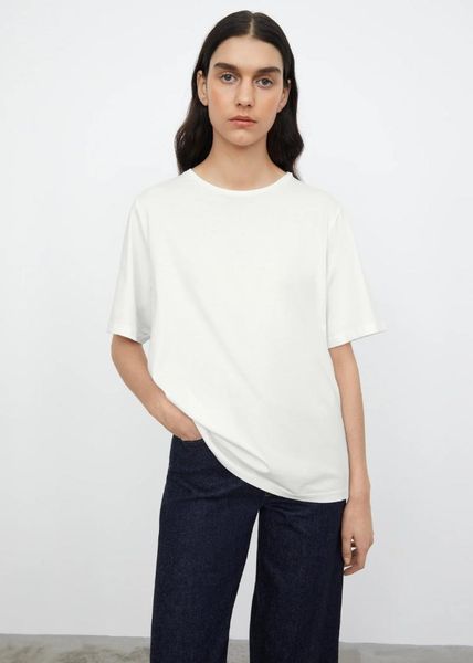 women's t-shirt totem* antoni* 21 spring/summer oversized pure cotton classic multiple colors, White
women's t-shirt totem* antoni* 21 spring/summer oversized pure cotton classic multiple colors, White