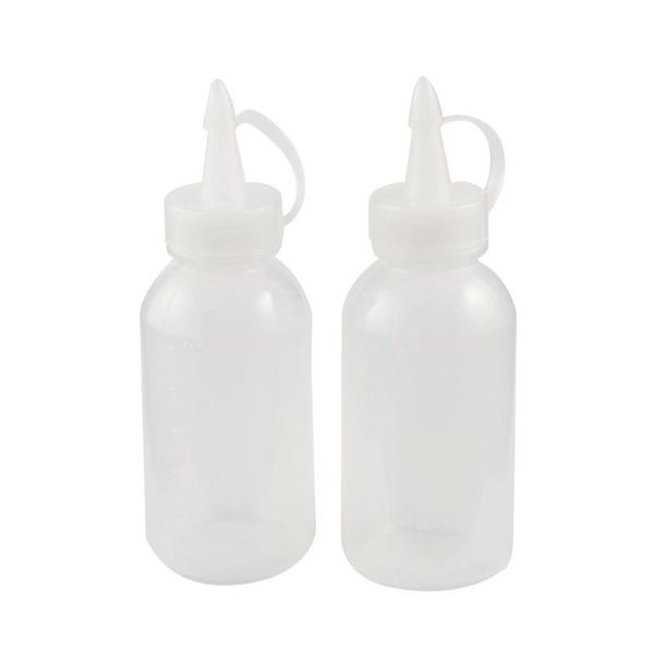 pcs 100ml squeeze bottle plastic sauce squeezer oil ketchup dispensing portable refillable bottles storage & jars 
pcs 100ml squeeze bottle plastic sauce squeezer oil ketchup dispensing portable refillable bottles storage & jars