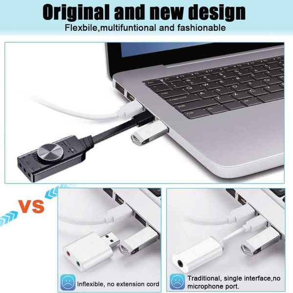 sound cards external usb card stereo mic speaker headset audio jack 3.5mm cable adapter mute switch volume adjustment drive
sound cards external usb card stereo mic speaker headset audio jack 3.5mm cable adapter mute switch volume adjustment drive