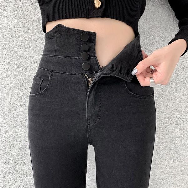women's jeans fashion women high waist single-breasted back cross hollow slim skinny female stretch denim trousers streetwear, Blue
women's jeans fashion women high waist single-breasted back cross hollow slim skinny female stretch denim trousers streetwear, Blue