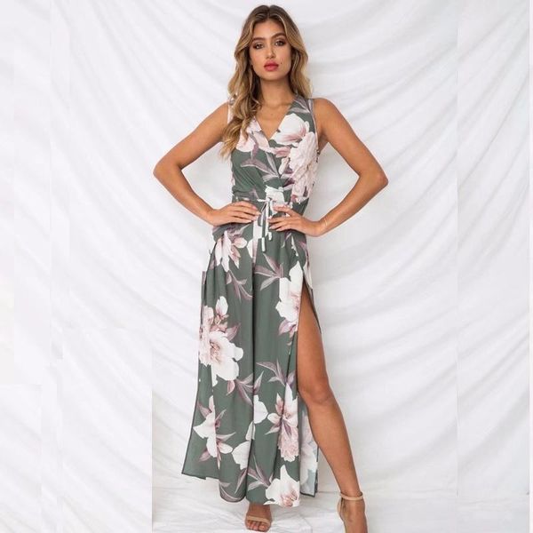 women's jumpsuits & rompers v neck sleeveless beach jumpsuit loose sash cold shoulder floral print boho romper women overalls high spli, Black;white
women's jumpsuits & rompers v neck sleeveless beach jumpsuit loose sash cold shoulder floral print boho romper women overalls high spli, Black;white