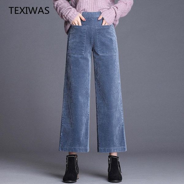women's pants & capris texiwas autumn winter loose plus size wide leg women corduroy warm elastic pleated palazzo trousers streetwear, Black;white
women's pants & capris texiwas autumn winter loose plus size wide leg women corduroy warm elastic pleated palazzo trousers streetwear, Black;white