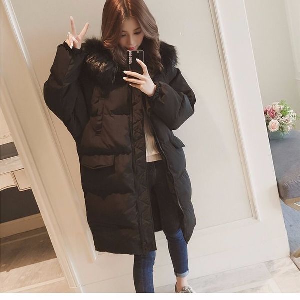 women's down & parkas philsophy casual winter jacket coat 2021 warm parka female plus big size long quilted with fur clothing, Black
women's down & parkas philsophy casual winter jacket coat 2021 warm parka female plus big size long quilted with fur clothing, Black