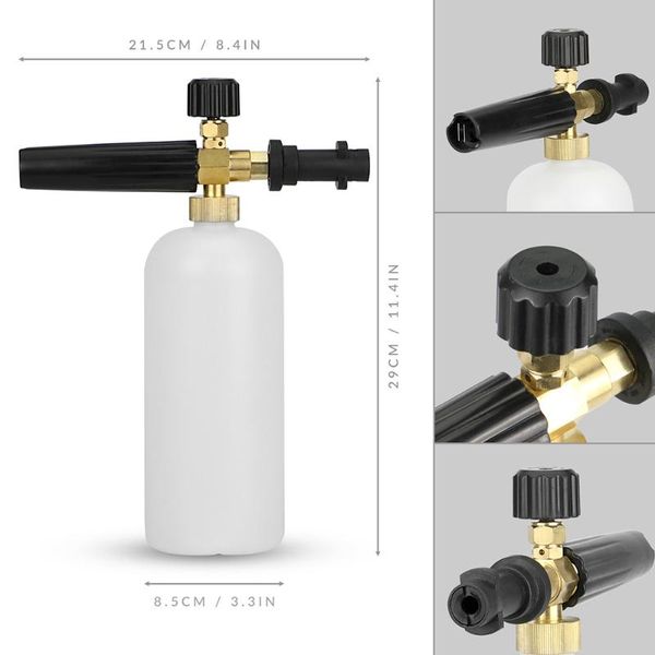 karcher car wash 1l portable high pressure washer foam generator for washing bottle sprayer compatible with k2-k7 pukkr
karcher car wash 1l portable high pressure washer foam generator for washing bottle sprayer compatible with k2-k7 pukkr