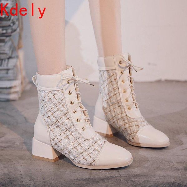 boots fashion genuine leather women square toe lace-up boot female motorcycle ankle thick heel shoes botas mujer, Black
boots fashion genuine leather women square toe lace-up boot female motorcycle ankle thick heel shoes botas mujer, Black