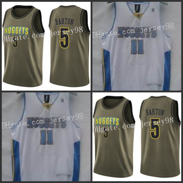 denver nuggets men #5 will barton #11 white black men retro jersey
denver nuggets men #5 will barton #11 white black men retro jersey
