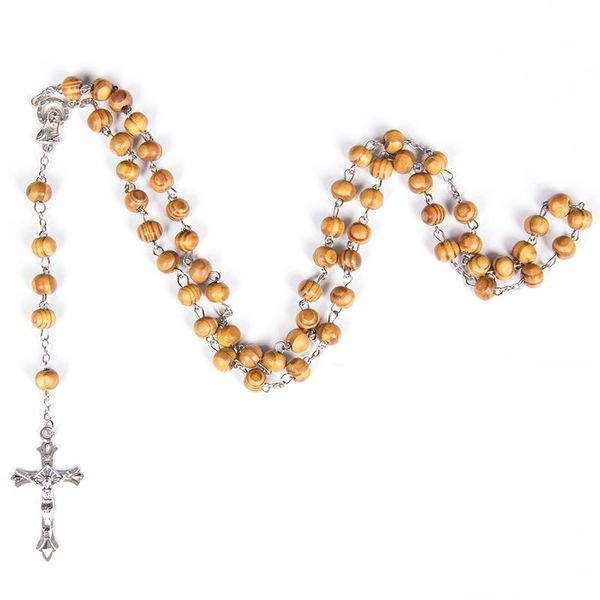pendant necklaces "christian catholic gifts vintage jesus cross rosary necklace jewelry on the neck zinc alloy solid wood material 2021, Silver
pendant necklaces "christian catholic gifts vintage jesus cross rosary necklace jewelry on the neck zinc alloy solid wood material 2021, Silver