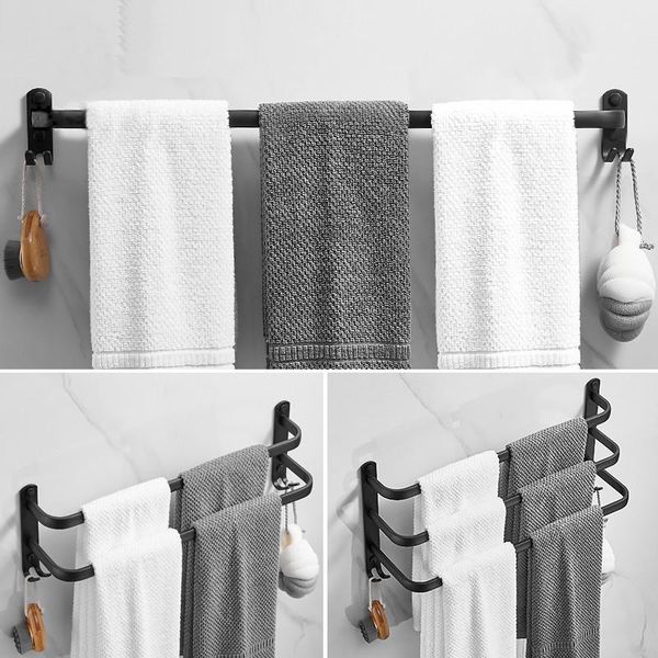 towel racks ae02yjm-0059 bathroom non-perforated space aluminum wall-mounted black modern minimalist multi-layer rack bar
towel racks ae02yjm-0059 bathroom non-perforated space aluminum wall-mounted black modern minimalist multi-layer rack bar