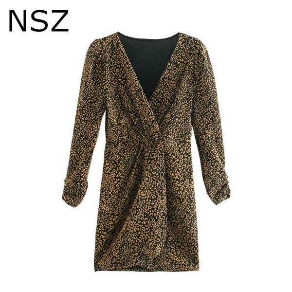 women animal print vintage cross v neck knit dress puff sleeve party holiday elegant chic ropa mujer vestidos casual dresses, Black;gray
women animal print vintage cross v neck knit dress puff sleeve party holiday elegant chic ropa mujer vestidos casual dresses, Black;gray