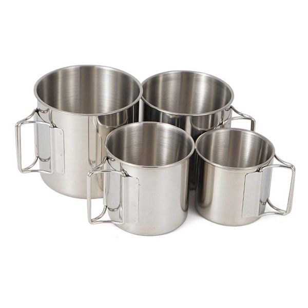 camping cookware cup set outdoor stainless steel bowl with foldable handles for home backpacking fishing accessories
camping cookware cup set outdoor stainless steel bowl with foldable handles for home backpacking fishing accessories