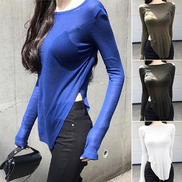 long sleeve thin women loose harajuku tees casual cotton t-shirt vintage slim women's, White
long sleeve thin women loose harajuku tees casual cotton t-shirt vintage slim women's, White