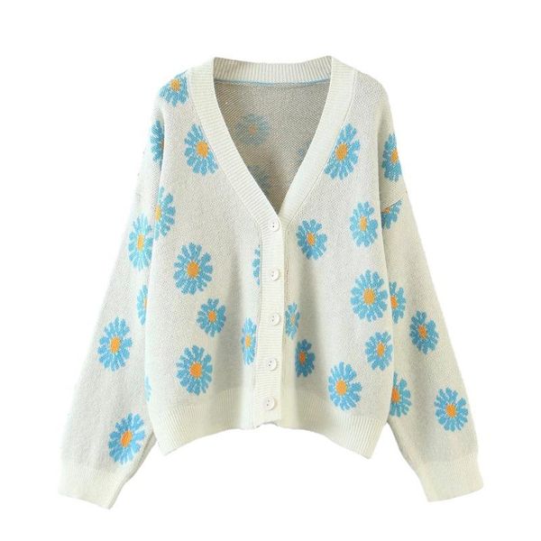 women's knits & tees women loose knit coat 2021 autumn spring casual long sleeve v neck floral sweaters button y2k cute pink sweet swea, White
women's knits & tees women loose knit coat 2021 autumn spring casual long sleeve v neck floral sweaters button y2k cute pink sweet swea, White