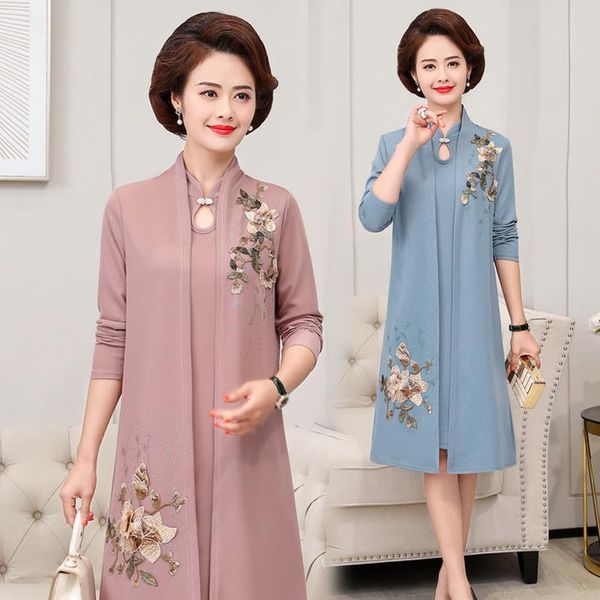 casual dresses plus size 5xl middle-aged female spring elegant vintage 2 piece dress set embroidery cardigan tank bc960, Black;gray
casual dresses plus size 5xl middle-aged female spring elegant vintage 2 piece dress set embroidery cardigan tank bc960, Black;gray