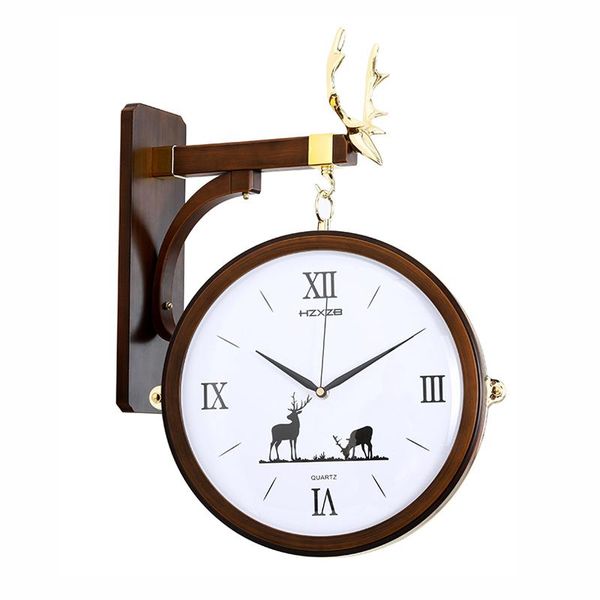 wall clocks european style clock double sided large art silent simple creative living room reloj pared home decor da60wc
wall clocks european style clock double sided large art silent simple creative living room reloj pared home decor da60wc