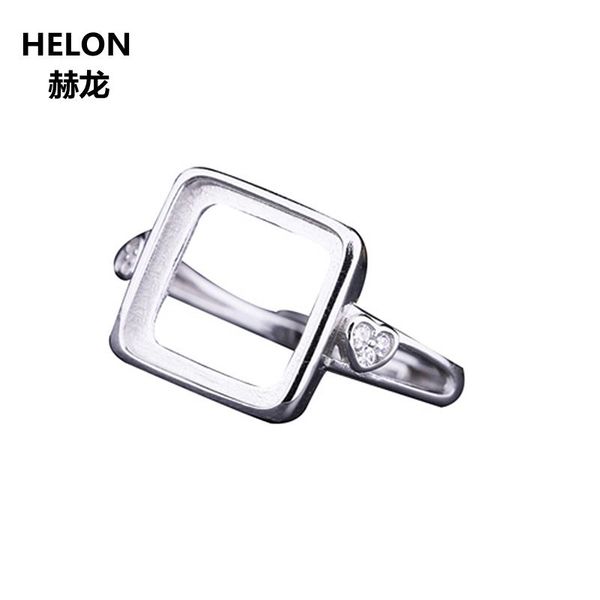 cluster rings 925 sterling silver women engagement wedding ring 10x10mm princess cabochon semi mount setting wholesale, Golden;silver
cluster rings 925 sterling silver women engagement wedding ring 10x10mm princess cabochon semi mount setting wholesale, Golden;silver