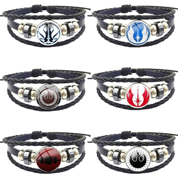 charm bracelets litter star jedi order logo emblem for party gift glass black leather bracelet bangle jewelry bijouterie, Golden;silver
charm bracelets litter star jedi order logo emblem for party gift glass black leather bracelet bangle jewelry bijouterie, Golden;silver