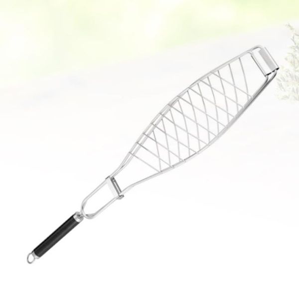 tools & accessories 1pc stainless steel non-stick mesh handle grilled fish barbecue clip net outdoor tool (silver)
tools & accessories 1pc stainless steel non-stick mesh handle grilled fish barbecue clip net outdoor tool (silver)