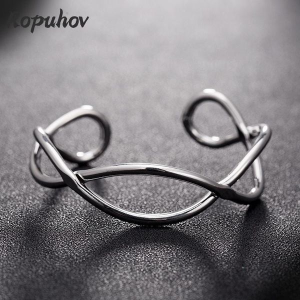 bangle ropuhov 2021 jewery trendy korean style retro punk geometric copper bracelet express fashion wholesale, Black
bangle ropuhov 2021 jewery trendy korean style retro punk geometric copper bracelet express fashion wholesale, Black