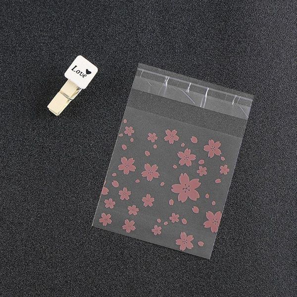 gift wrap 100pcs/set lovely sweet pink cherry blossoms printed cookie candy bag self-adhesive plastic biscuits snack baking package holder
gift wrap 100pcs/set lovely sweet pink cherry blossoms printed cookie candy bag self-adhesive plastic biscuits snack baking package holder