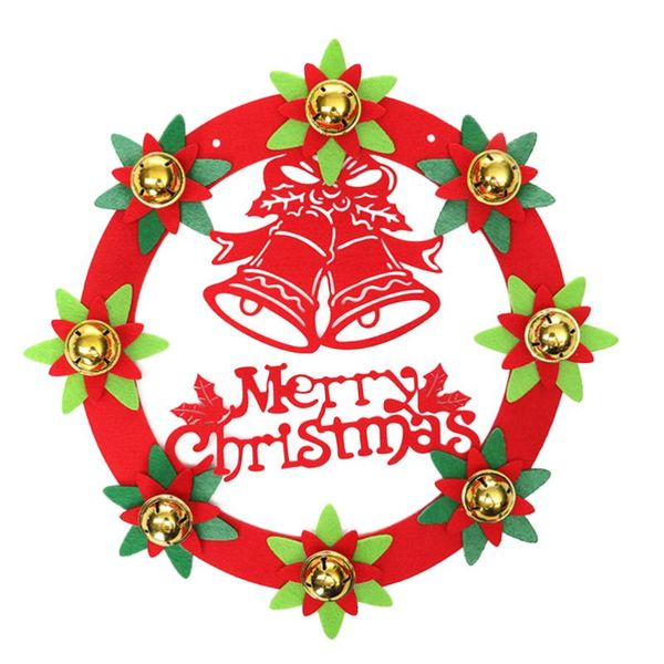 decorative objects & figurines 30cm red non-woven fabric hanging decoration bell pattern christmas wall door ornament elish letters pendant
decorative objects & figurines 30cm red non-woven fabric hanging decoration bell pattern christmas wall door ornament elish letters pendant