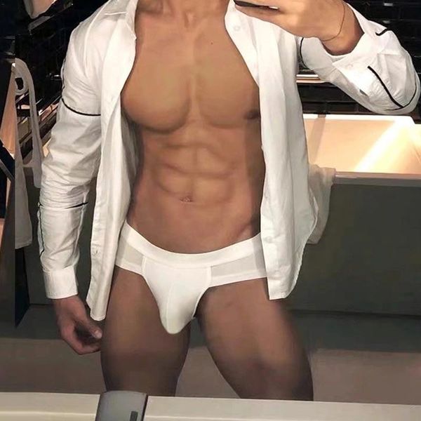 underpants flash deal s sport gay men's white or black solid color comfortable underwear briefs g-strings, Black;white
underpants flash deal s sport gay men's white or black solid color comfortable underwear briefs g-strings, Black;white