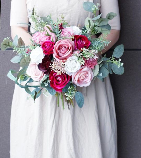 wedding flowers sesthfar 2021fuchsia&dusty pink bridal flower bouquet mariage vintage rmo de novia artificial bride
wedding flowers sesthfar 2021fuchsia&dusty pink bridal flower bouquet mariage vintage rmo de novia artificial bride