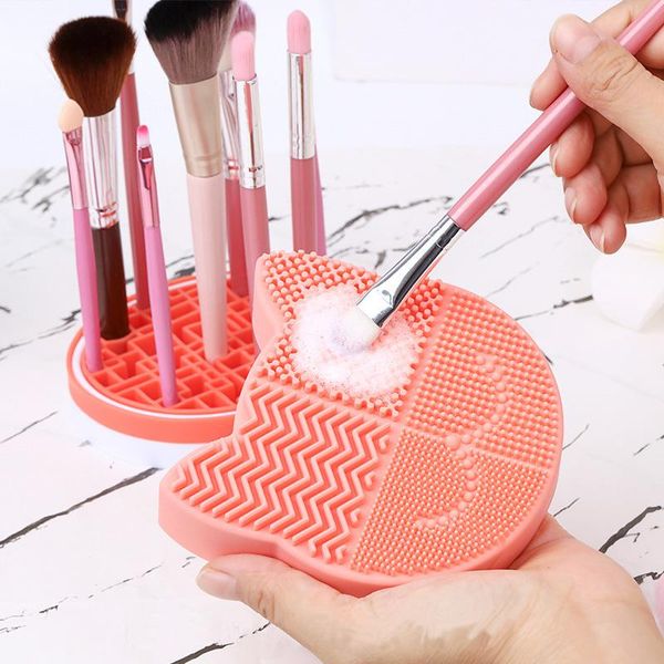 makeup brushes silicone brush cleaner storage pad foundation beauty cosmetic scrubber board washing cleaning mat gel hand tool
makeup brushes silicone brush cleaner storage pad foundation beauty cosmetic scrubber board washing cleaning mat gel hand tool