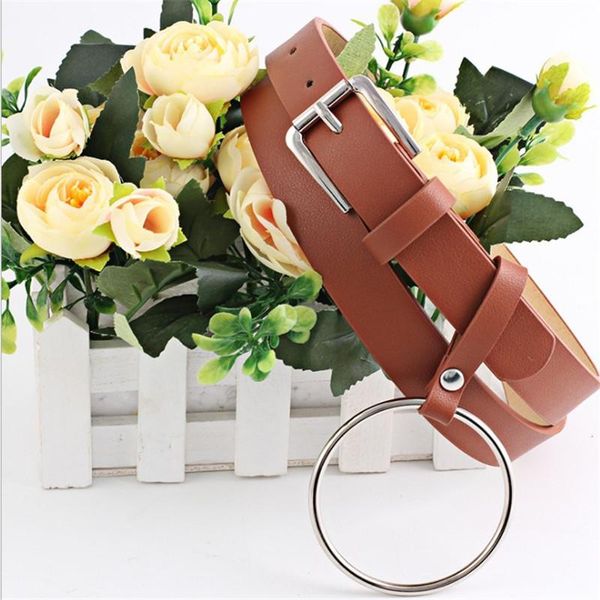 belts design women belt female big ring decorate waist ceinture femme fashion pin buckle solid pu leather strap waistband, Black;brown
belts design women belt female big ring decorate waist ceinture femme fashion pin buckle solid pu leather strap waistband, Black;brown