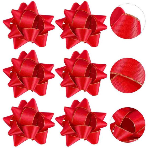 decorative flowers & wreaths 6pcs christmas red gift bow wrapping star bows present decoration
decorative flowers & wreaths 6pcs christmas red gift bow wrapping star bows present decoration