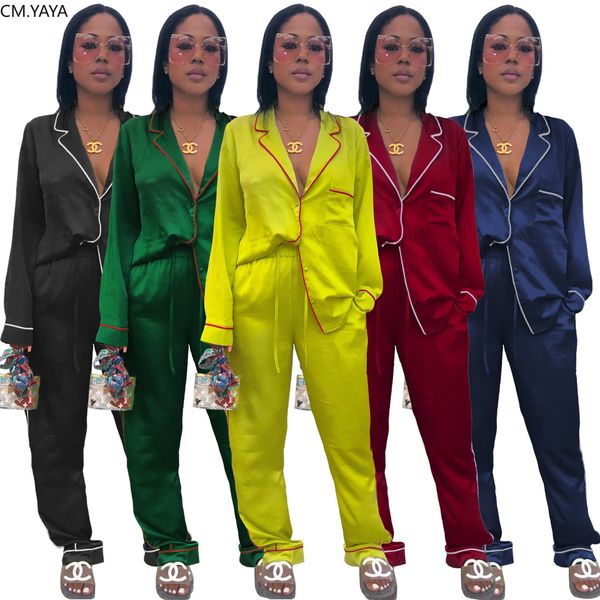 2021 new summer women home wear two piece set long sleeve blouse pants suit sleeping trasuit outfitby air, White
2021 new summer women home wear two piece set long sleeve blouse pants suit sleeping trasuit outfitby air, White