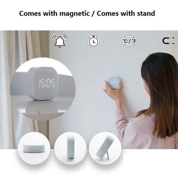 other clocks & accessories electronic square silent bedside alarm clock with stand intelligent temperature sense magnetic attraction desk ho
other clocks & accessories electronic square silent bedside alarm clock with stand intelligent temperature sense magnetic attraction desk ho