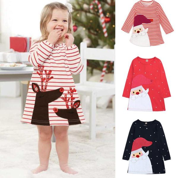 girl's dresses christmas baby long sleeve cartoon printed casual dress princess toddler girls printing, Red;yellow
girl's dresses christmas baby long sleeve cartoon printed casual dress princess toddler girls printing, Red;yellow